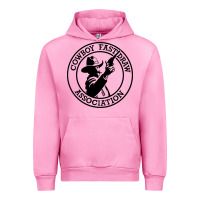Fuchsia Pink cowboy fast draw association Urban Hoodie - artisFamous