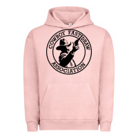 Pigment Salmon cowboy fast draw association Urban Hoodie - artisFamous