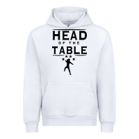 White head of the table Urban Hoodie - artisFamous