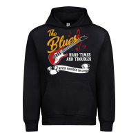 Black the blues music Urban Hoodie - artisFamous