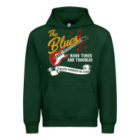 Forest Green the blues music Urban Hoodie - artisFamous