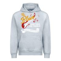 Heather Grey the blues music Urban Hoodie - artisFamous
