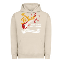 Pigment French Oak the blues music Urban Hoodie - artisFamous