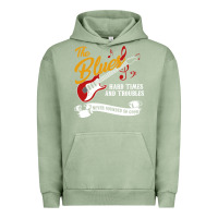 Pigment Oil Green the blues music Urban Hoodie - artisFamous