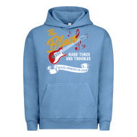 Pigment Pebble Blue the blues music Urban Hoodie - artisFamous