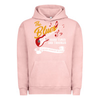Pigment Salmon the blues music Urban Hoodie - artisFamous