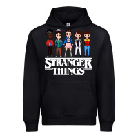 Black stranger kids Urban Hoodie - artisFamous