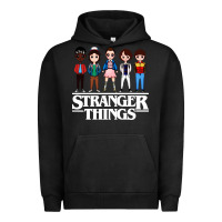 Pigment Black stranger kids Urban Hoodie - artisFamous