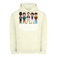 Pigment Pistachio stranger kids Urban Hoodie - artisFamous