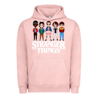 Pigment Salmon stranger kids Urban Hoodie - artisFamous