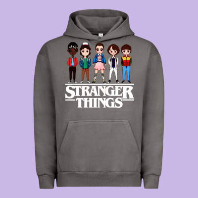 Stranger Kids Urban Hoodie Designed By Artisfamous