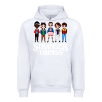 White stranger kids Urban Hoodie - artisFamous