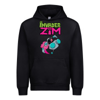 Black Invader Zim Gir Urban Hoodie - artisFamous