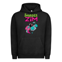 Pigment Black Invader Zim Gir Urban Hoodie - artisFamous