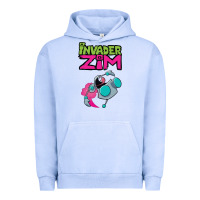 Pigment Grape Ice Invader Zim Gir Urban Hoodie - artisFamous