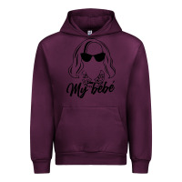 Mauve Wine my bebe moira rose Urban Hoodie - artisFamous