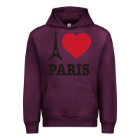 Mauve Wine i love paris eiffel tower funny Urban Hoodie - artisFamous