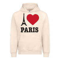 Sandshell i love paris eiffel tower funny Urban Hoodie - artisFamous