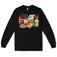Black Teacher Coffee Cups Long Sleeve Tee - FaDigitalArtStudio