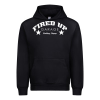 Black fired up garage Urban Hoodie - artisFamous