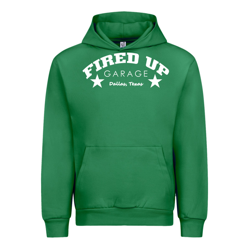Fired Up Garage Urban Hoodie by artisFamous | Teevron