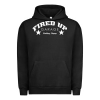 Pigment Black fired up garage Urban Hoodie - artisFamous