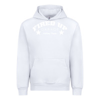 White fired up garage Urban Hoodie - artisFamous