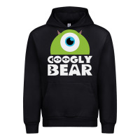 Black googly bear Urban Hoodie - artisFamous