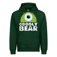 Forest Green googly bear Urban Hoodie - artisFamous