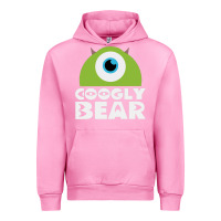 Fuchsia Pink googly bear Urban Hoodie - artisFamous