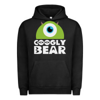 Pigment Black googly bear Urban Hoodie - artisFamous
