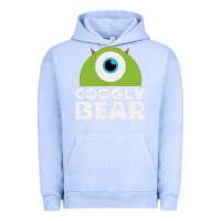 Pigment Grape Ice googly bear Urban Hoodie - artisFamous