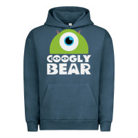 Pigment Midnight Navy googly bear Urban Hoodie - artisFamous