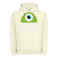 Pigment Pistachio googly bear Urban Hoodie - artisFamous