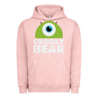 Pigment Salmon googly bear Urban Hoodie - artisFamous
