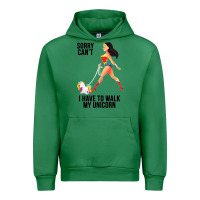 Emerald wonder woman sorry can't Urban Hoodie - artisFamous
