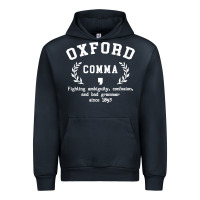 Navy funny english grammar nerd Urban Hoodie - artisFamous