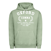 Pigment Oil Green funny english grammar nerd Urban Hoodie - artisFamous