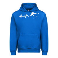 Cobalt hockey player heartbeat ice Urban Hoodie - artisFamous