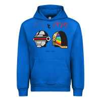 Cobalt DAFTPUNK Japanese Urban Hoodie - artisFamous