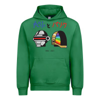 Emerald DAFTPUNK Japanese Urban Hoodie - artisFamous