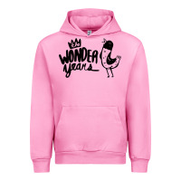 Fuchsia Pink The Wonder Years Urban Hoodie - artisFamous