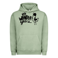 Pigment Oil Green The Wonder Years Urban Hoodie - artisFamous