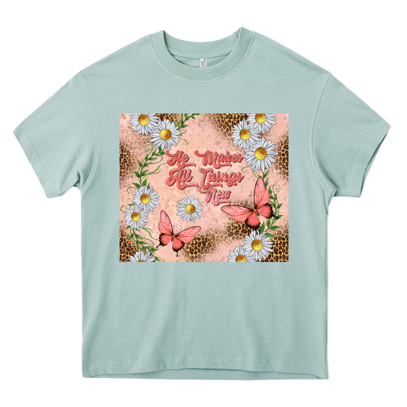 He Makes All Things New Heavy Core Tee by TumblerDesignByShophia | Teevron