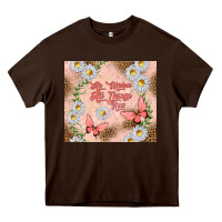 Chocolate Brown he makes all things new Heavy Core Tee - TumblerDesignByShophia