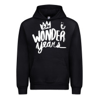 Black The Wonder Years Urban Hoodie - artisFamous
