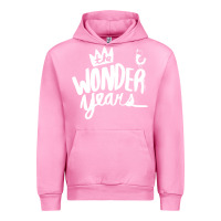 Fuchsia Pink The Wonder Years Urban Hoodie - artisFamous