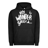 Pigment Black The Wonder Years Urban Hoodie - artisFamous