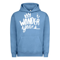 Pigment Pebble Blue The Wonder Years Urban Hoodie - artisFamous