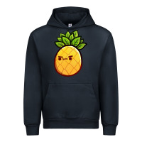 Navy pineapple fruits Urban Hoodie - artisFamous